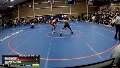 165 lbs Quarterfinal - Banks Norby, Western Wyoming vs Edward Ramirez, Doane