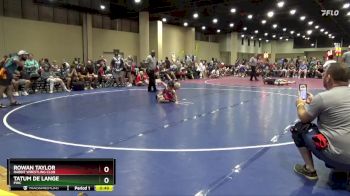 65+ Round 1 - Tatum De Lange, PWC vs Rowan Taylor, Rabbit Wrestling Club