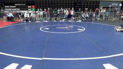 111 lbs Semifinal - Shea Tracey, Manasquan vs Parker Hampton, Dagsboro