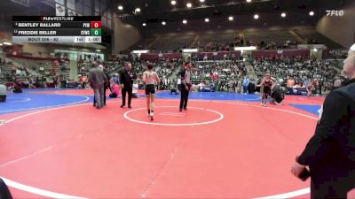 82 lbs Champ. Round 1 - Freddie Beller, Springdale Youth Wrestling Club vs Bentley Ballard, Panther Youth Wrestling-CPR