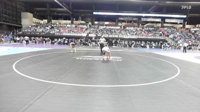 115 lbs Champ. Round 1 - Avery Hinojos, Newton HS vs Itzel Orellana, Kansas City-Washington HS