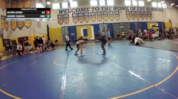 113 lbs Round 1 (8 Team) - Jayme Jones, The Outsiders vs Asher Cabral, Cocoa Beach WC