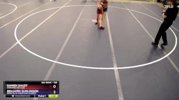 138 lbs Cons. Round 4 - Damien Daudt, Shakopee Mat Club vs Benjamin Gunlogson, Berge Elite Wrestling Academy