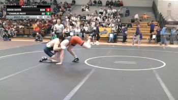 184 lbs Champ. Round 1 - Edon Davis, Minnesota State Moorhead vs Charlie Petit, Augustana (sd)