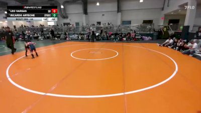 44 lbs 3rd Place Match - Ricardo Arteche, El Paso Wildcats Wrestling Club vs Leo Vargas, Dumas Wrestling