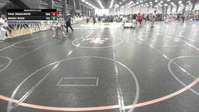 110 lbs Round 5 (4pm Saturday) - Paul Regalbuto, Team VA/USA vs Brady Sher, Florida Elite
