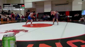 Boys 175 lbs Cons. Semi - Hunter Matthews, Herington vs Ashden Dinkel, Perry Lecompton