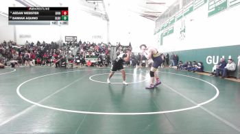215 lbs Round Of 16 - Aedan Webster, East Haven vs Damian Aquino, Bloomfield/Weav/EW