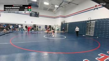 100 lbs Cons. Round 3 - Ellis Eksaengsri, El Paso Hanks vs Natalie Roberson, Katy