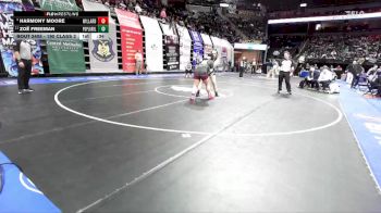 190 Class 2 lbs 5th Place Match - Harmony Moore, Willard vs Zoë Freeman, Poplar Bluff