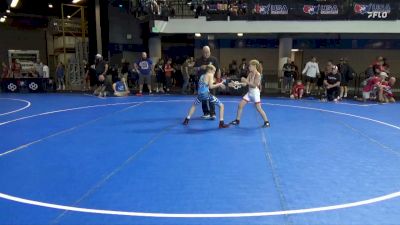 75 lbs Cons. Rd Of 16 - Hank Davis, MWC vs Camden Beach, Team PA