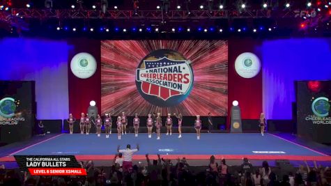The California All Stars - San Marcos - Lady Bullets [2025 L6 Senior XSmall Semis] 2025 The Cheerleading Worlds