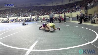 110 lbs Round Of 32 - Henry Raile, Woodward Youth Wrestling vs Trayton Carey, Anadarko