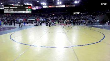 145 lbs Champ. Round 2 - Ellie Davis, Eagle vs Isabel Simonsen, Riverton