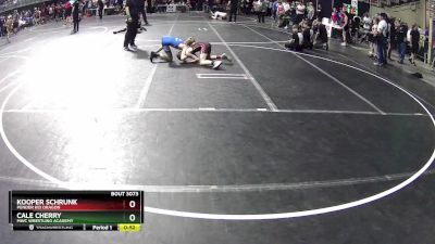 95 lbs Cons. Round 1 - Cale Cherry, MWC Wrestling Academy vs Kooper Schrunk, Pender Kid Dragon