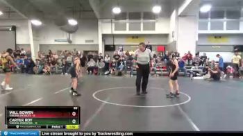 80 lbs Finals (2 Team) - Will Bowen, Virginia Patriots vs Carter Roy, Virginia Predator