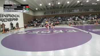135 lbs Champ. Round 2 - Leona Vickers, Worland vs Aiyana Atkinson, Laramie