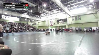 157 lbs Cons. Semi - Robert Garcia, EAGLE ROCK vs Luis Marrero, SAN FERNANDO