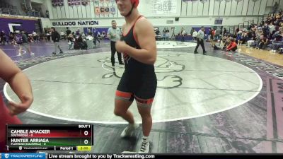 285 lbs Semifinal - Sawyer Troupe, Flathead (Kalispell) vs Miguel Sousa Montanez, Mt. Spokane