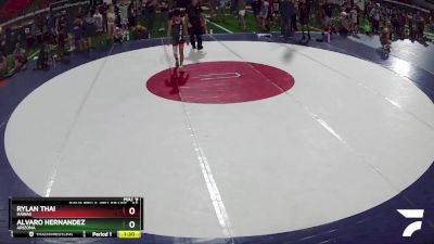 85 lbs Quarterfinal - Rylan Thai, Hawaii vs Alvaro Hernandez, Arizona