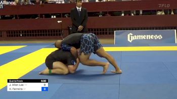 Jerhett Allen Lee vs Henrique Ferreira 2024 Pan IBJJF Jiu-Jitsu No-Gi Championship