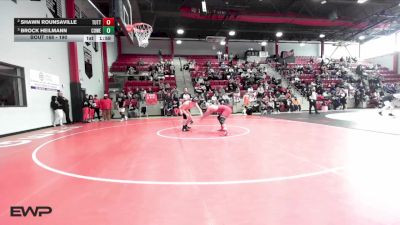 190 lbs Semifinal - Brock Heilmann, COWETA vs Shawn Rounsaville, TUTTLE
