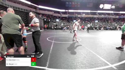 143 lbs Quarterfinal - Austin Amos, Troy vs Elijah Akers, Whitehouse Wrestling Club