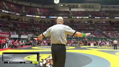 D3-120 lbs Champ. Round 1 - Evan Natale, Sandy Valley vs Trevor Wilcox, Otsego