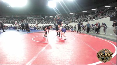 100 lbs Round Of 16 - Danielle Sales, Chickasha Youth Wrestling vs Remi Stumblingbear, Darko Valley Wolfpak
