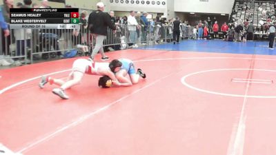 93-J lbs Round Of 16 - Seamus Healey, Yale Street vs Blake Westervelt, Gentile Trained