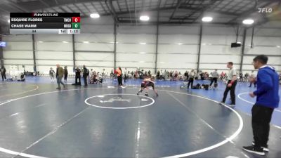 84 lbs Round 5 (3pm Friday) - Chase Warm, Maryland Gold vs Esquire Flores, Team Cormier