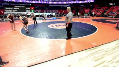 2A 138 lbs Champ. Round 1 - Donald Cannon, Rockford (East) vs Colton Huff, Chicago (St. Ignatius)