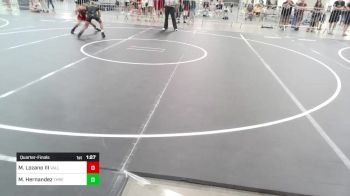 85 lbs Quarterfinal - Michael Lozano III, Valley Bad Boys vs Maximus Hernandez, Threshold