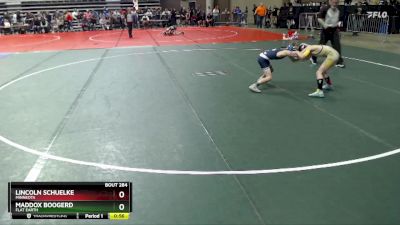 80 lbs Champ. Round 1 - Lincoln Schuelke, Minneota vs Maddox Boogerd, Flat Earth