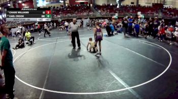 80 lbs Champ. Round 2 - Chase Williams, GI Grapplers vs Cael Crook, Syracuse Mat Club