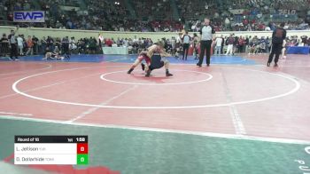 110 lbs Round Of 16 - Lucas Jellison, Yukon vs Dastan Dollarhide, Tonkawa