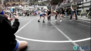 91 lbs Consolation - Hattie Foust, Shelton Wrestling Academy vs Riann St. Clair, Choctaw Ironman