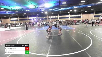 73 lbs Quarterfinal - Cayden Fruetel, Team Grand Valley Elite vs Princeton Nunn, Baddie Baddie Group