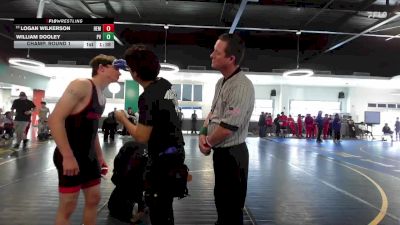 138 lbs Champ. Round 1 - William Dooley, Paloma Valley vs Logan Wilkerson, Hemet