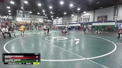 120 lbs Quarterfinal - Bahamin Akbari, Temecula Valley vs Maddox Murakami, Great Oak