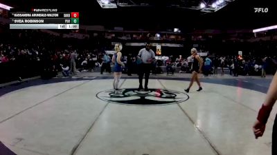 Girls 152 lbs Cons. Semi - Svea Robinson, Piedra Vista vs Kassandra Arundale-Walton, Sandia