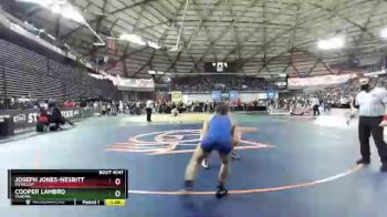 4 lbs Champ. Round 1 - Joseph Jones-Nesbitt, Puyallup vs Cooper Lambro, Tahoma