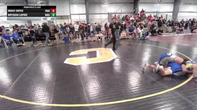 120 lbs Cons. Round 2 - Bryson Lopez, Wheatland vs Neko Ortiz, Poudre