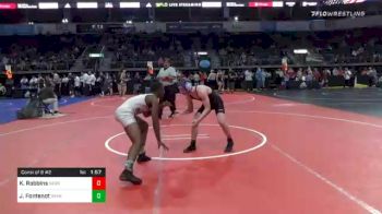 128 lbs Consolation - Kamren Robbins, Nebraska Wrestling Academy vs Jakarion Fontenot, Rayne Wrestling