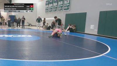 145 lbs Round 3 - Rylee Allen-Patterson, Harborcreek vs Deonna Smith, Team Indiana