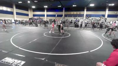 88 lbs Consi Of 8 #1 - Santino Andujo, Valiant College Prep vs Owen Santos, Livermore Elite WC