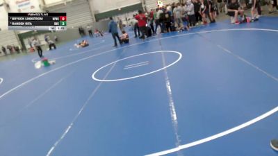 66 lbs Round 2 - Bryson Lindstrom, West Point Wrestling Club vs Randen Rita, Bennett Wrestling Club