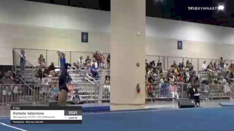 Richella Velarmino - Floor, Metropolitan #1128 - UW Whitewater - 2021 USA Gymnastics Development Program National Championships