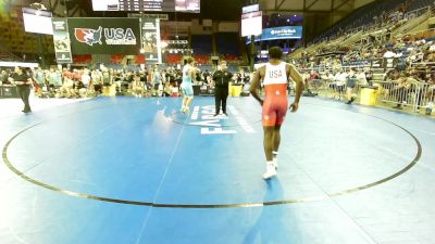 144 lbs Cons 64 #2 - Maurice Bush, IL vs Mason O'Dell, FL