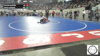 72 lbs Round Of 16 - Daxton Deckard, Raw Wrestling Club vs Hutch Landrum, Broken Arrow